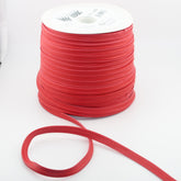 10 meters Simili Leather Red Piping, Size 10mm (8+2mm) - Made in Italy (Color 285)